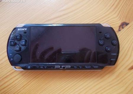 Sony PlayStation Portable Modat+5 Jocuri+Card San Disk 8 gb