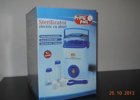 STERILIZATOR ELECRIC PRIMII PASI