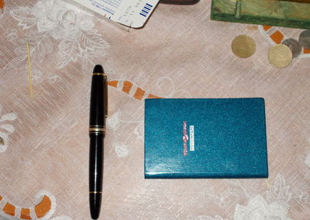 Stilou MEISTERSTUCK MONTBLANC penita aur 14K