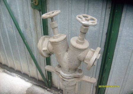 subansamblu hidranti supraterani aluminiu