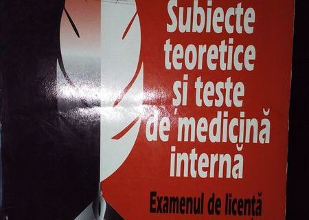 Subiecte teoretice si teste de medicina interna Examenul de Licenta Facultatea de Stomatologie