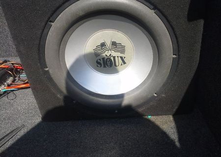 Subwoofer auto si amplificator Mutant