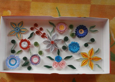 Tablou din quilling