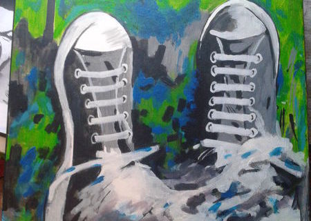 Tablou Tenisi - acryl pe panza