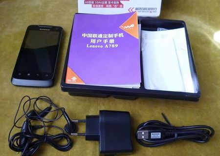 telefon dual sim lenovo a789 putin folosit,3G,GPS,2000mAh, super. telefon dual sim lenovo a789 putin folosit,3G,GPS,2000mAh, super.