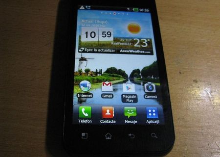 TELEFON LG P970 NEGRU TELEFON LG P970 NEGRU