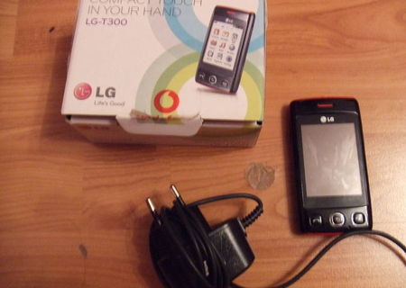 Telefon LG-T300 negru + accesorii