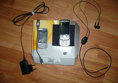 Telefon Nokia 6600i slide SILVER Impecabil
