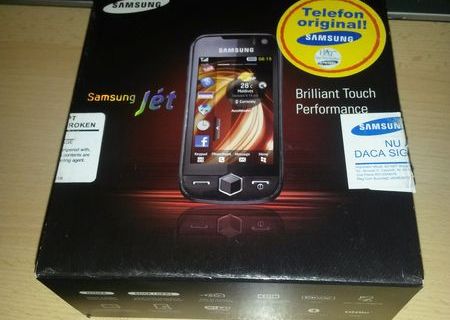 Telefon Samsung S8000 Jet cu toate accesoriile