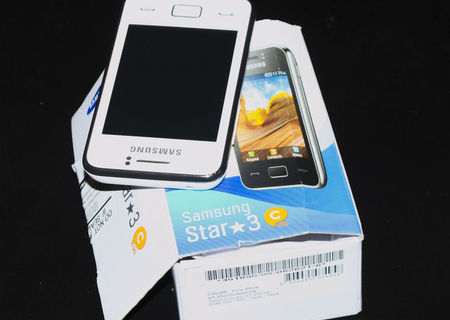 Telefon Samsung Star 3, Alb, Nou