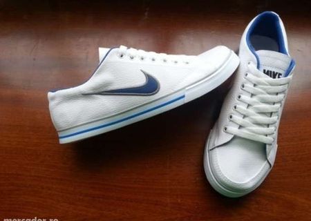 TENESI NIKE CAPRI model nou alb - albastru cod 16