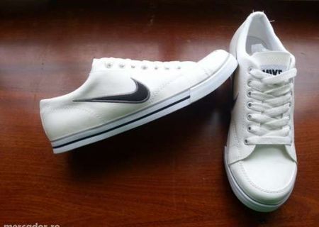 TENESI NIKE CAPRI model nou alb - negru cod 2 TENESI NIKE CAPRI model nou alb - negru cod 2