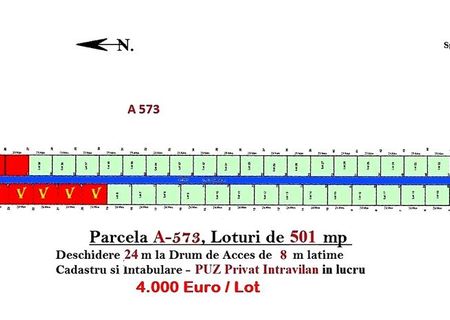 Teren Corbu 523 mp in 573 cu PUZ Privat Intravilan