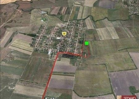 teren de vanzare la 7 km de Timisoara,Covaci