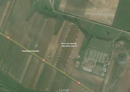 Teren extravilan in apropierea orasului