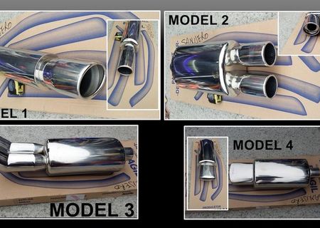 Toba Sport din Inox si Aluminiu Toba Sport din Inox si Aluminiu