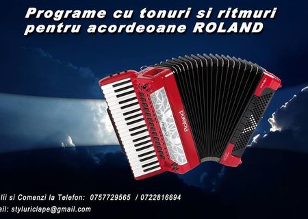 Tonuri pentru acordeoane ROLAND