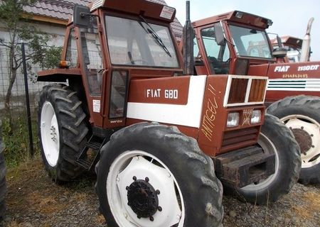 Tractor agricol Fiat 680, cu cabina
