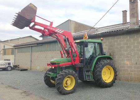 Tractor John Deere 6200 cu incarcator