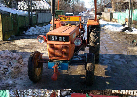 Tractor SAME 45CP + Semanatoare grau + Plug 2 brazde.