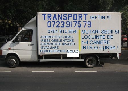 transport marfa-mutari ap.1-4 cam sau sedii