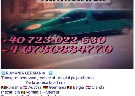 Transport Romania - Germania - Constanta