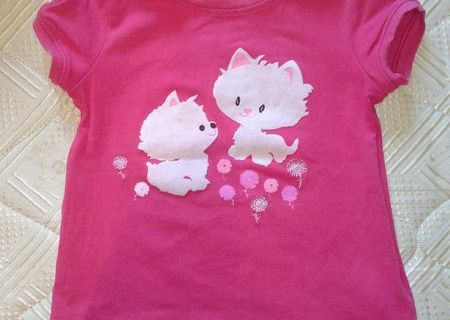 Tricou pentru fetite, 2-3 ani!