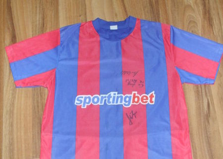 Tricou Steaua Cu Autografe