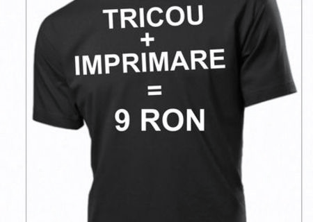 tricouri personalizate - 9 ron