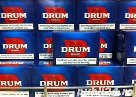 tutun Drum Original/Bright Blue 250g