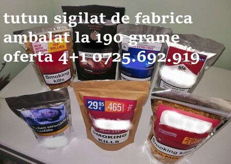 Tutun Firicel la punga sigilata de 500g - livrare rapida ! Oferta 4+1