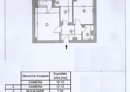 vand 2 camere decomandate