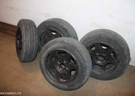 vand 4 jante+anvelope de vara 165/70/R13