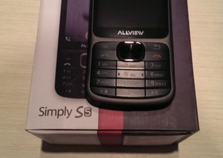Vand Allview Simply S5 DualSim Negru Nou Necodat !!! Factura + Garantie 2 Ani !!!