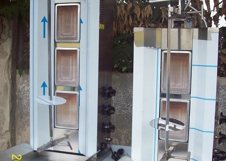 Vand aparat pentru shaorma cu 2,3,4,5  arzatoare SH si noi 0733972939