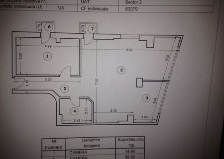 Vand apartament 2 camere!