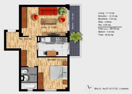 Vand apartament 2 camere, 58 mp utili super-finisat, Metrou Leonida