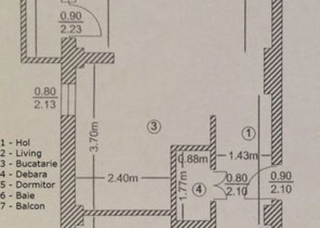 Vand apartament 2 camere - Greenfield Residence