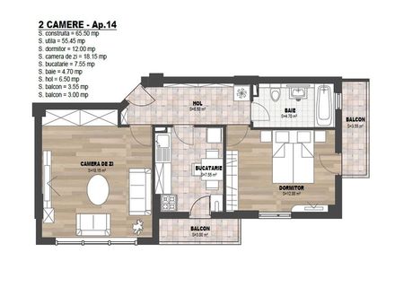 Vand apartament 2 camere, Sos Oltenitei IRA