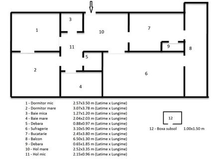 Vand apartament 3 camere bloc PS2