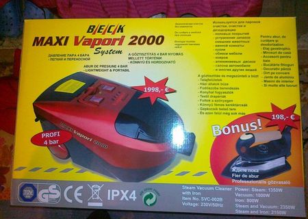 VAND ASPIRATOR PROFESIONAL CU ABURI SI APA