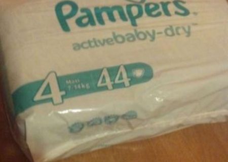 Vand bax Pampers active baby dry