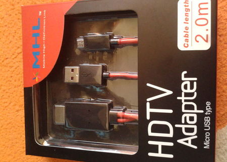 vand cablu mhl face legatura intre microusb si hdmi vand cablu mhl face legatura intre microusb si hdmi