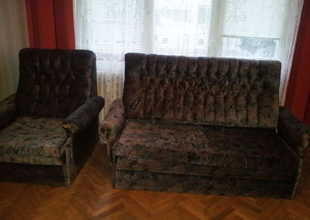 Vand canapea + fotoliu -ambele extensibile