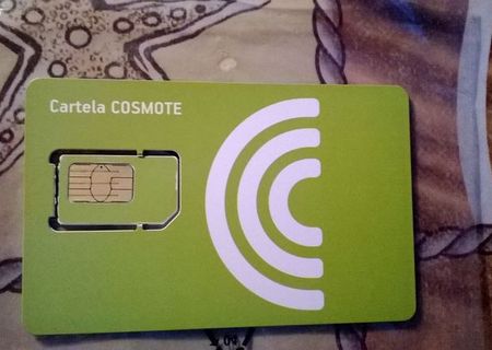 Vand cartela Cosmote cu promotie de la Romtelecom.