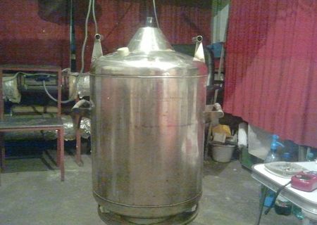 Vand Cazan Inox 100% pt tuica 40 l creat in fabrica, nou. Negociabil