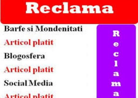 VAND CEA MAI IEFTINA PUVLICITATE