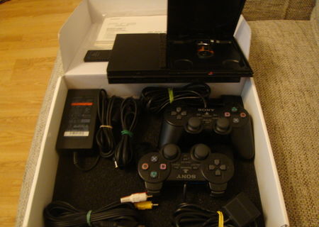Vând consola Sony Playstation 2 - PS2 SLIM Vând consola Sony Playstation 2 - PS2 SLIM