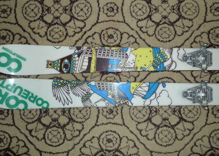 Vand CoreUPT Lunatic pro-model skis, freestyle/freeride 2012