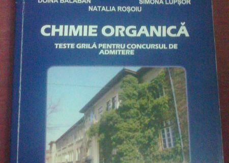 Vand culegere teste grila chimie organica pt admiterea la umf Constanta
